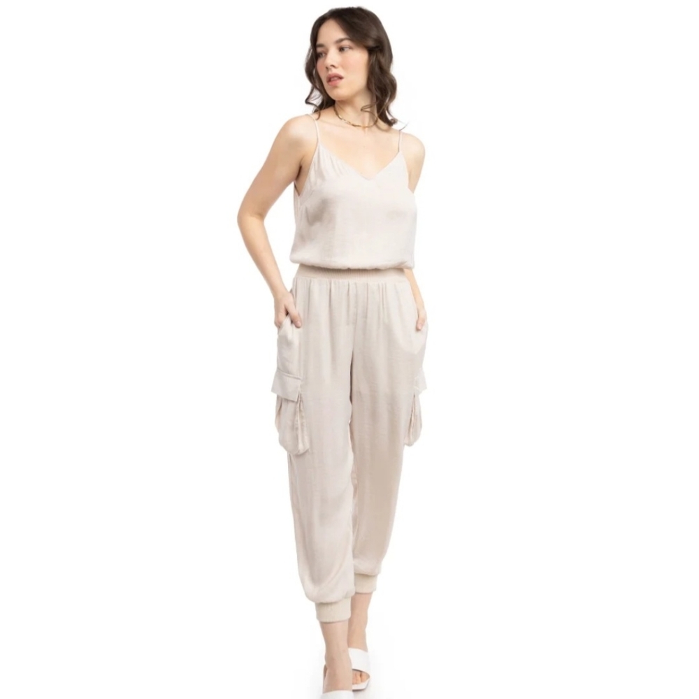 Naked Zebra Elizabeth Jumpsuit Size: Various